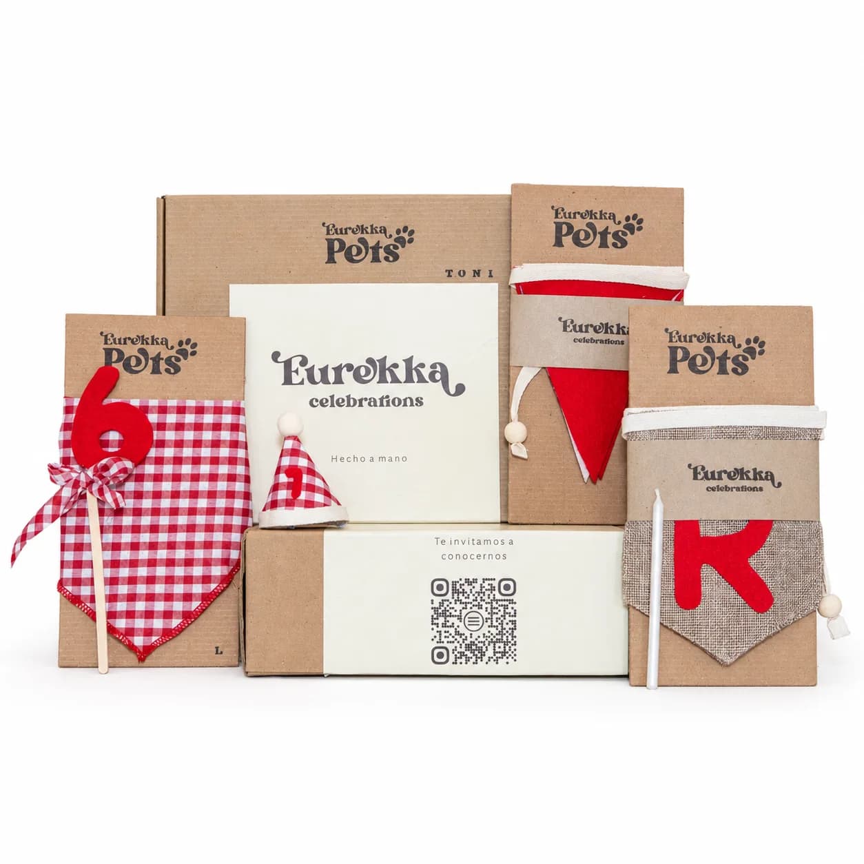 Kit Eurekka Pets empaque rojo
